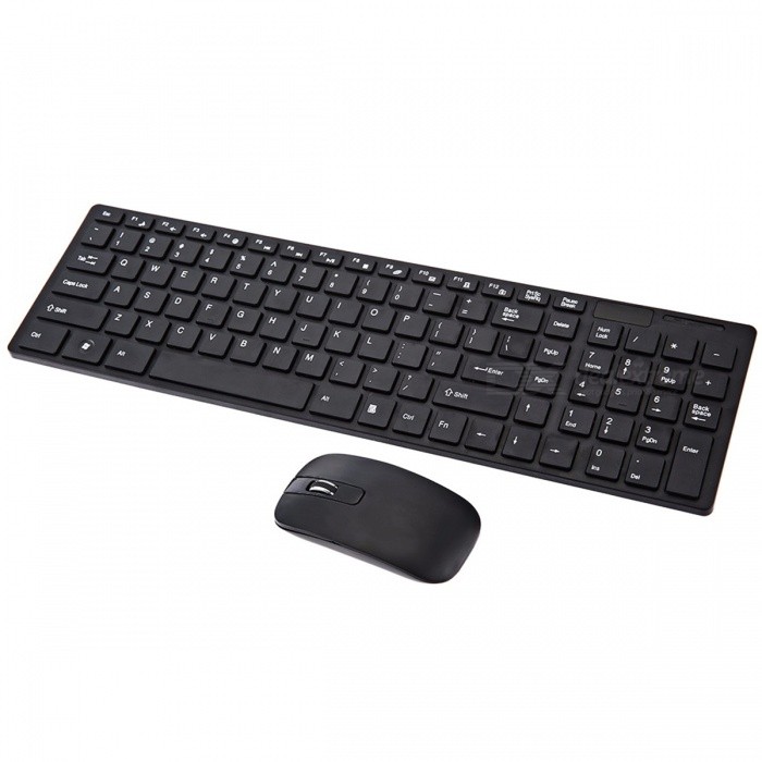 Where to Buy Ultra-Thin Slim Wireless Keyboard and Mouse at the Best Price in Nairobi Kenya Make any space minimalist, modern and smart working space. The compact keyboard includes a number pad and 12 FN shortcuts, giving you all the keys you need for efficient data entry, in a tighter key layout. The slim mouse is extra portable and you can easily store it in your laptop bag or in your pocket for on-the-go productivity. Perfect for home office or workplace Ultra Thin Wireless Keyboard and Mouse WIRELESS KEYBOARD AND MOUSE: It includes a full-size keyboard and a precision mouse so you can work comfortably away from your computer or laptop. Compatible with Windows XP, Vista, Win 7, Win 8, and Win 10. RELIABLE 2.4GHz WIRELESS CONNECTION: One plug and play USB receiver for both keyboard and mouse without installing any additional software, ensures a strong and reliable connection.